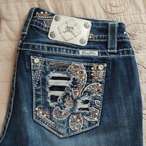 Miss me boot cut jeans long